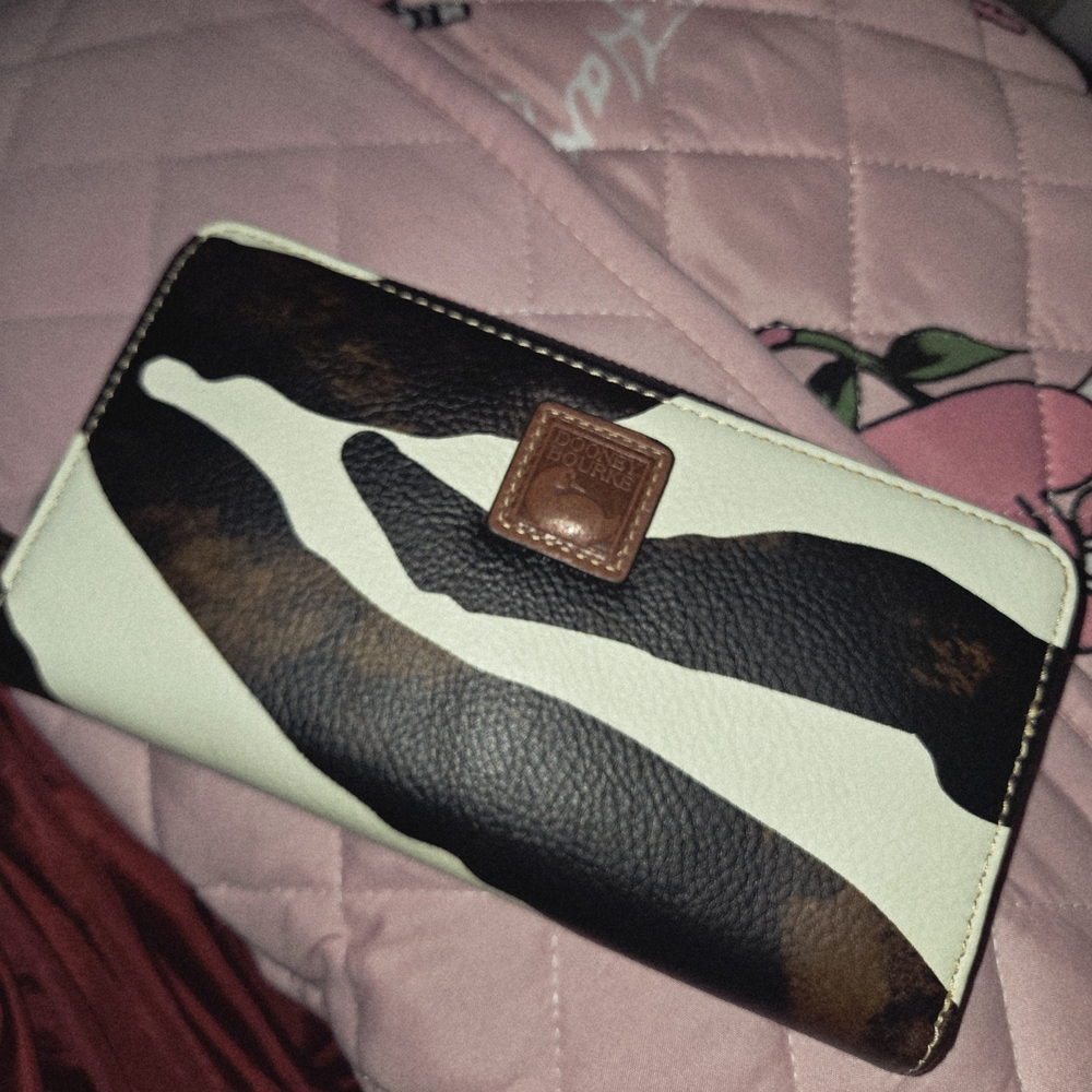 Brown Zebra  Dooney & Bourke Wallet